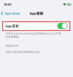 江川苹果15维修中心如何让iPhone15APP自动更新